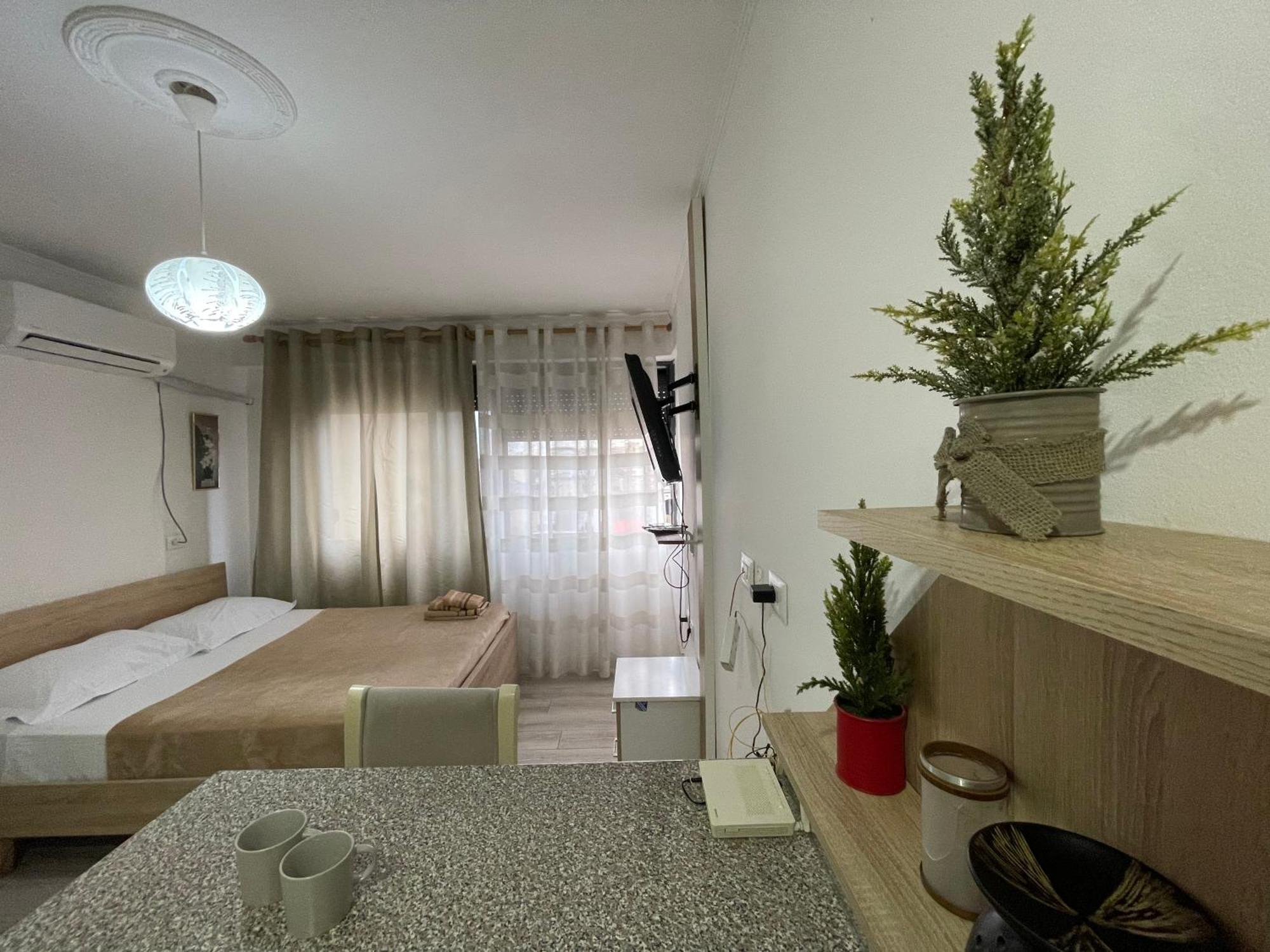 Downtown Modern Studio Apartment Тирана Экстерьер фото